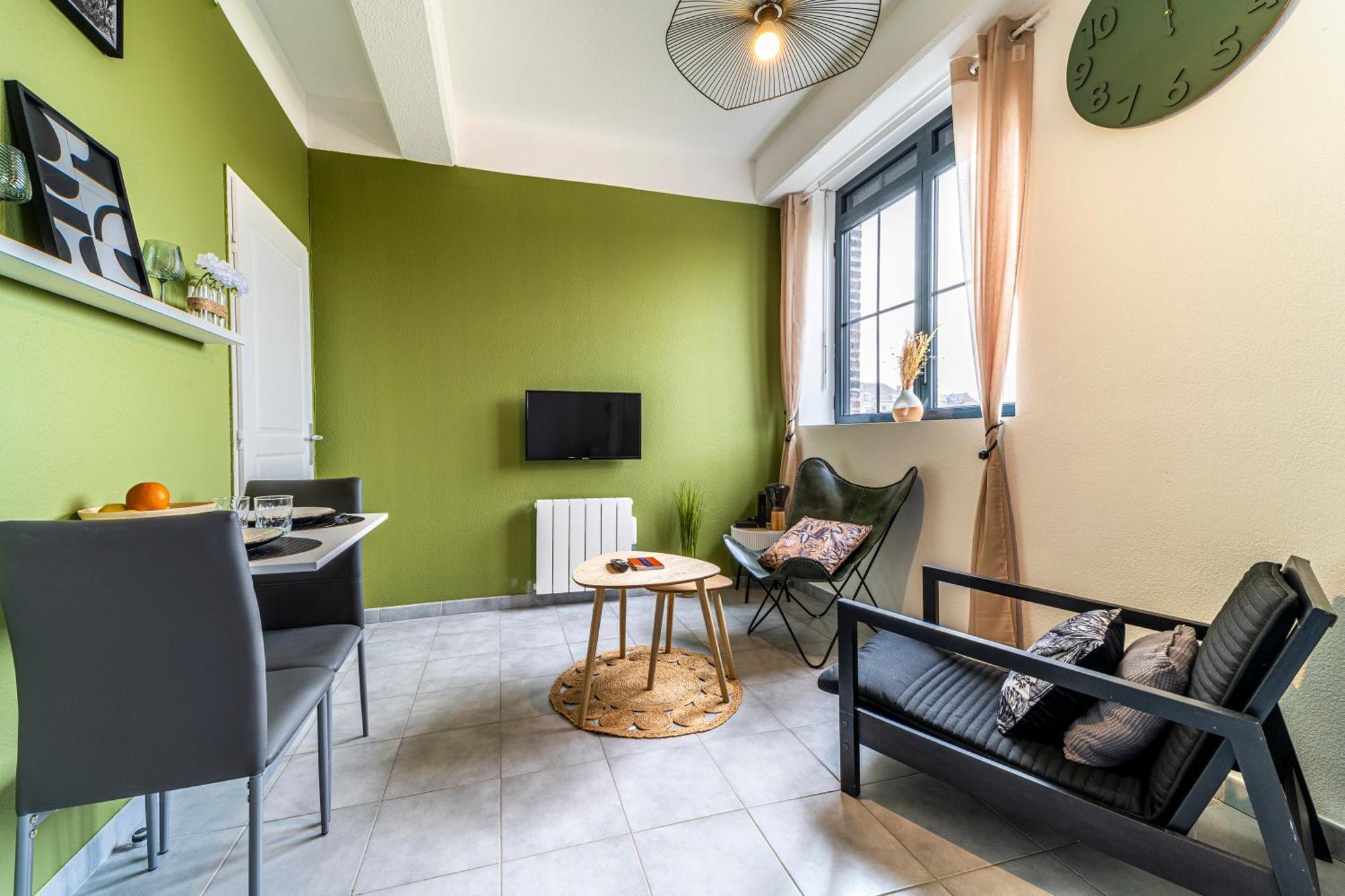 Stay Cosy Lille I Tourcoing - Appartement - Hypercentre - Parking Securise - Wifi - Netflix - Cuisine 外观 照片