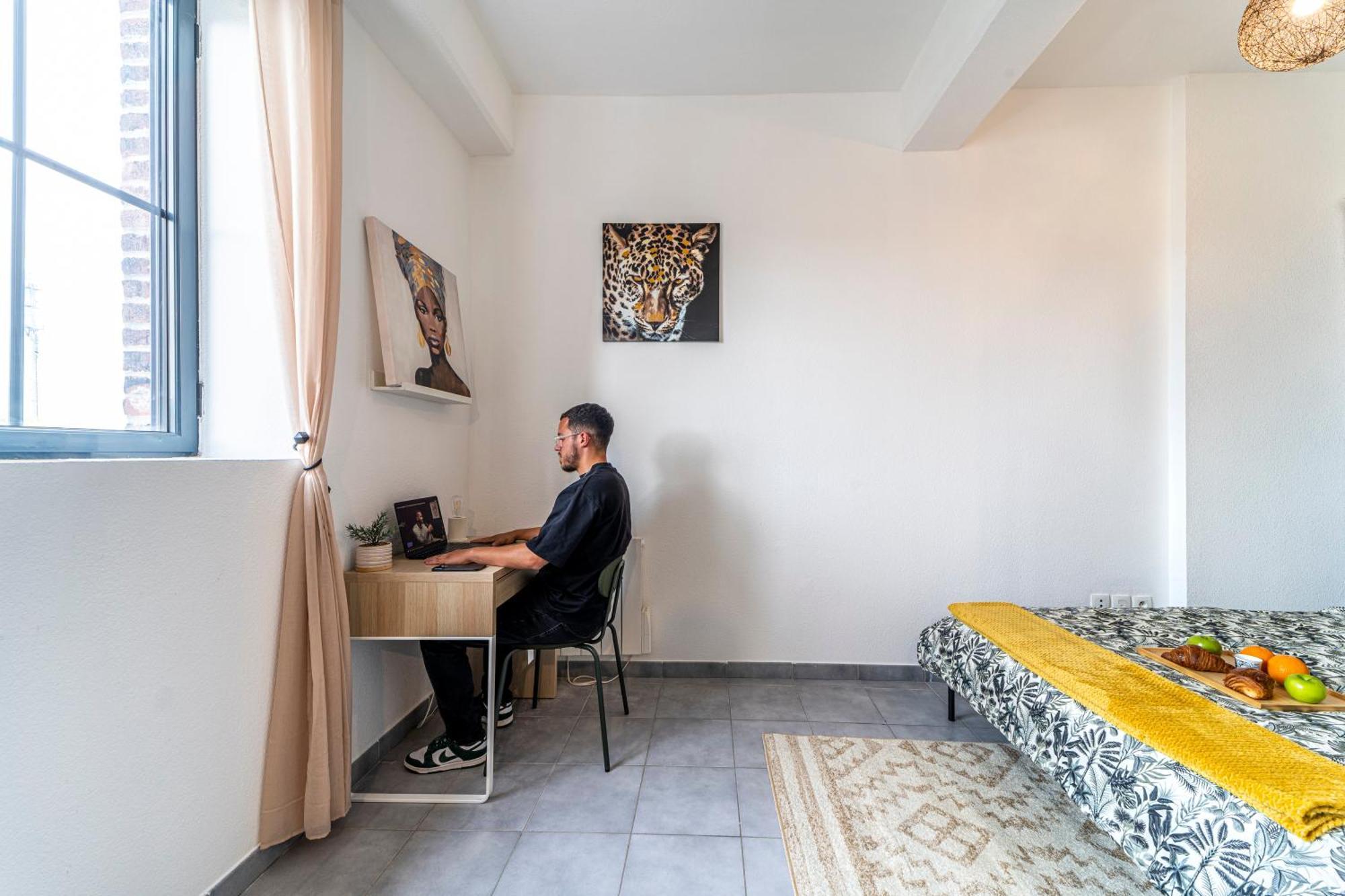 Stay Cosy Lille I Tourcoing - Appartement - Hypercentre - Parking Securise - Wifi - Netflix - Cuisine 外观 照片